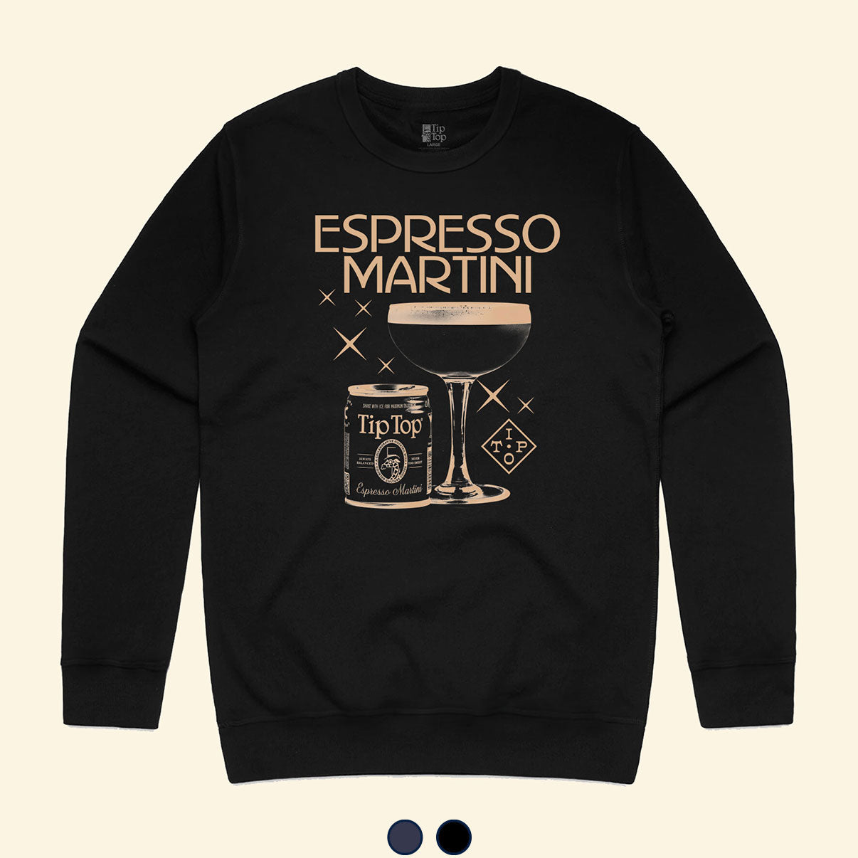 Espresso Martini and Bow Striped Shorts