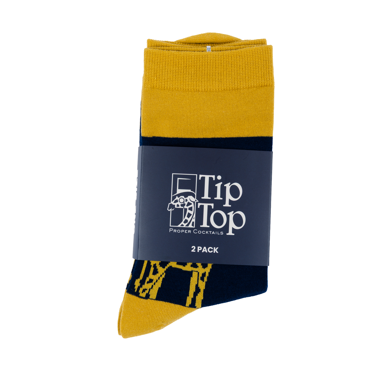 Tip Top Giraffe Knit Dress Socks 2-Pack