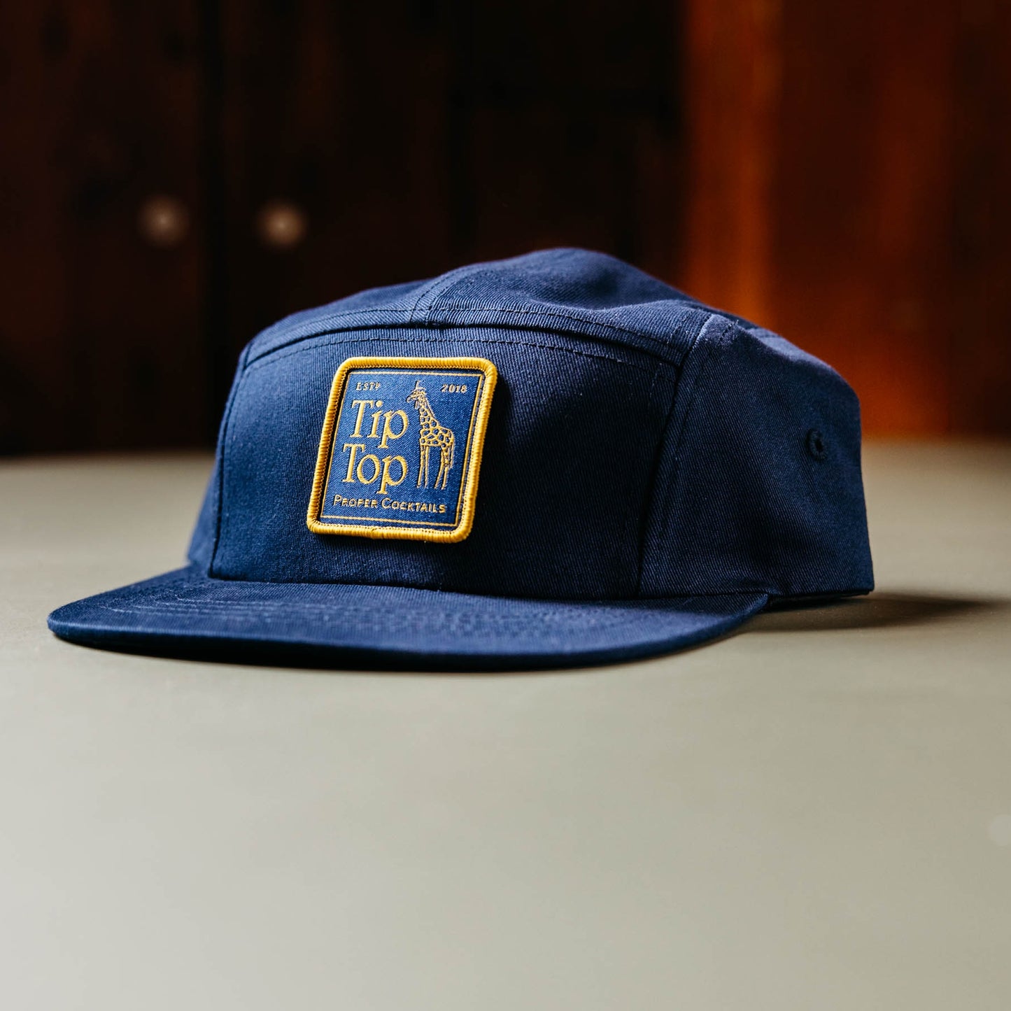Navy 5-Panel Racer Hat