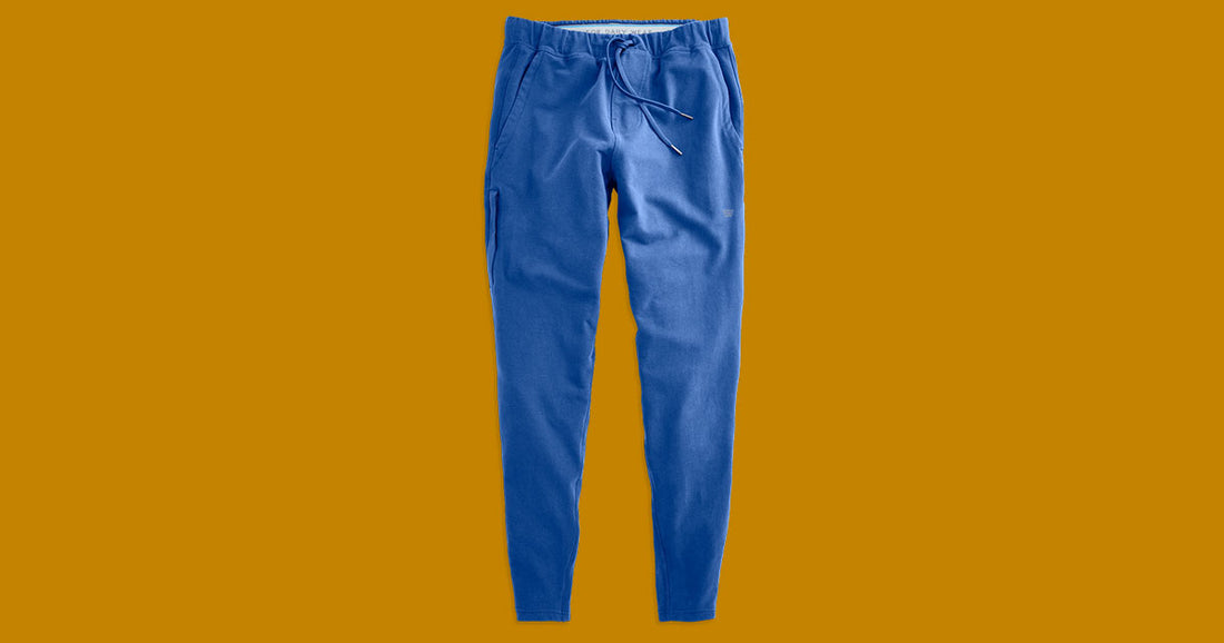 NEW! Mack Weldon Ace Sweatpants Coolant Blue Mens Size Medium M -  Discontinued