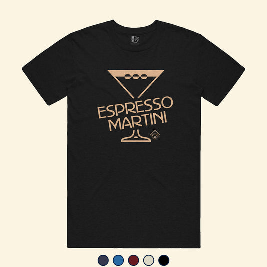 Espresso Martini Glass Tee