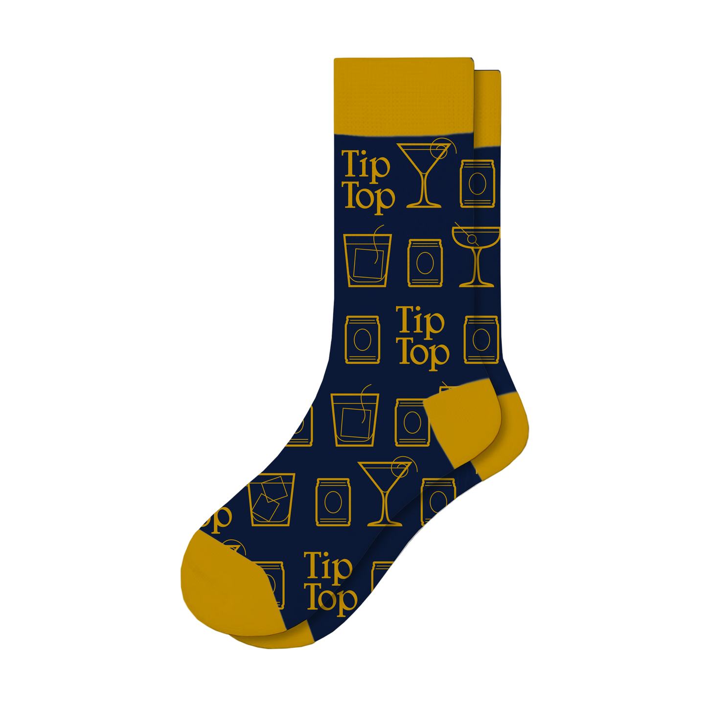 Tip Top Cocktail Party Dress Socks 2-Packs
