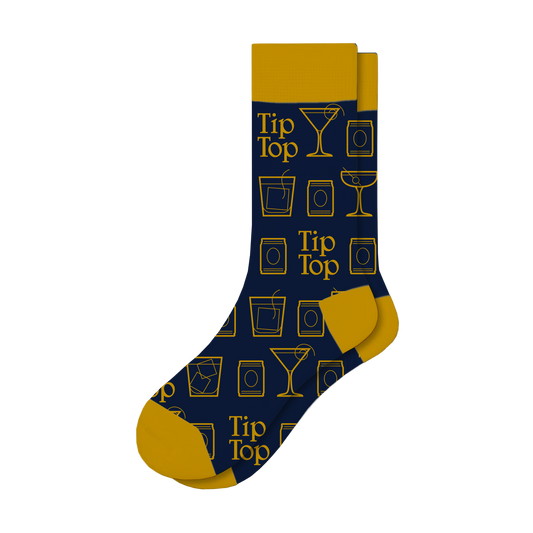 Tip Top Cocktail Party Dress Socks 2-Packs
