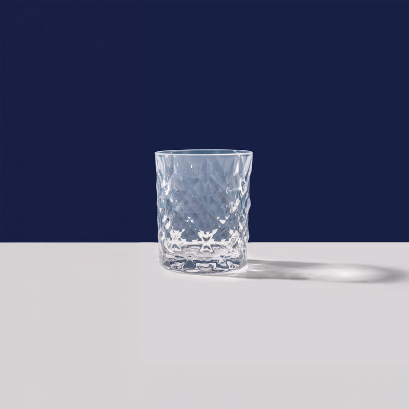 Sculpted Rocks Glass