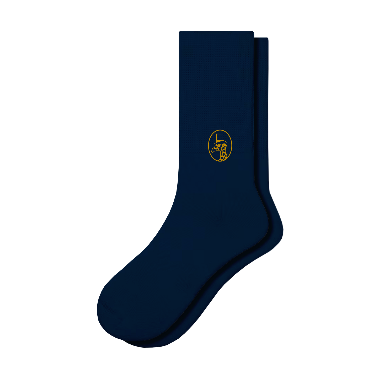 Tip Top Embroidered Giraffe Cameo Sock 2-Pack