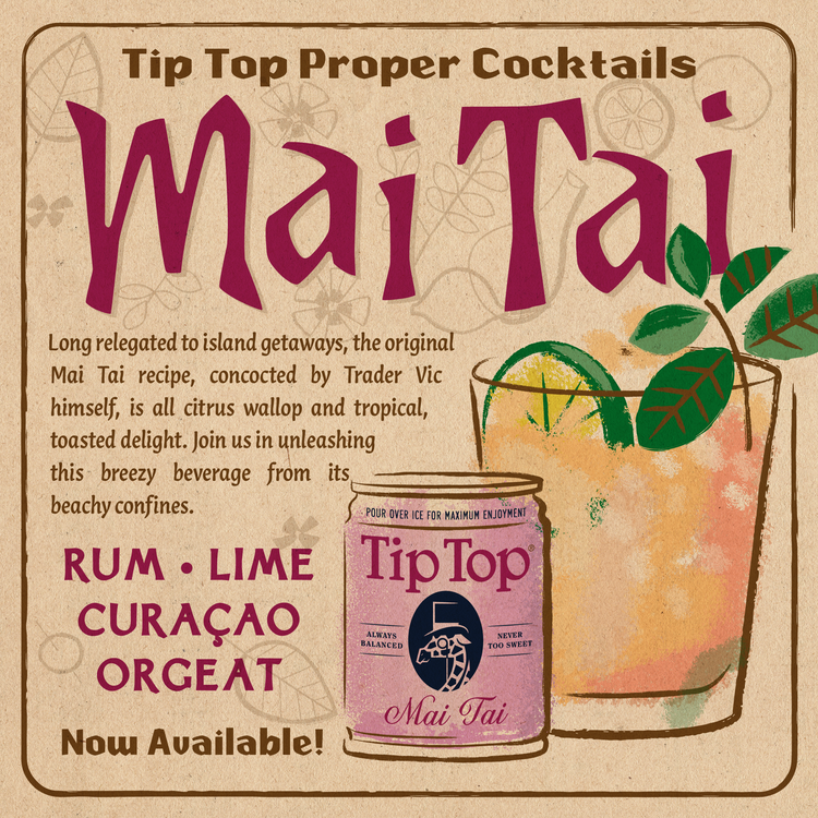 Tip Top Proper Cocktails Tip Top Cocktails